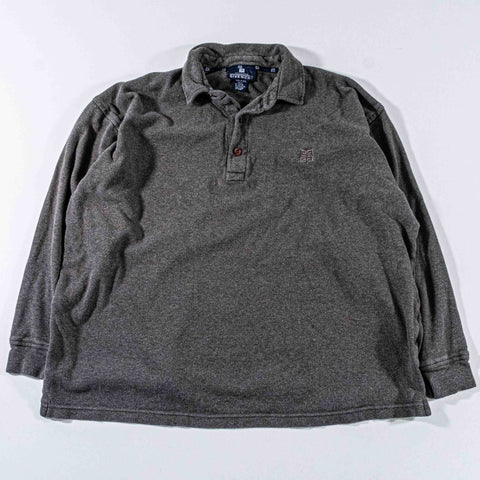 Givenchy Activewear Logo Longsleeve Polo Shirt
