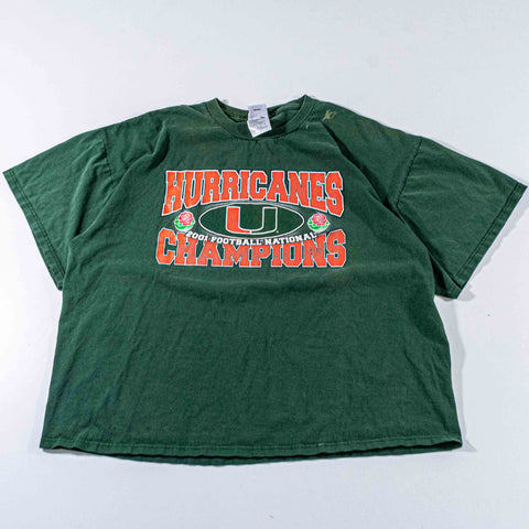 Miami Hurricanes 2001 National Champions T-Shirt