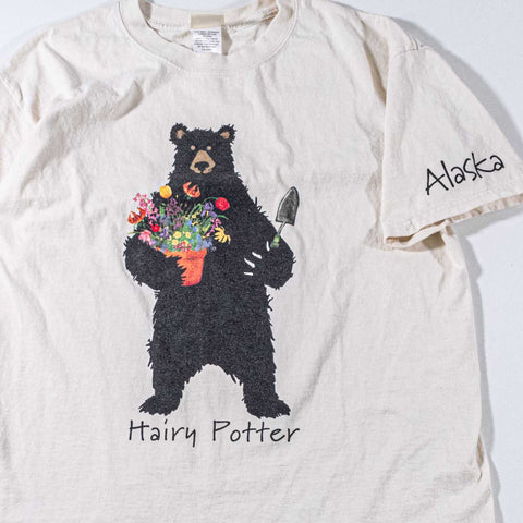 Hairy Potter Bear Parody T-Shirt Hatley Alaska