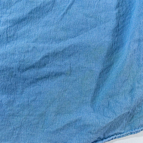 Eddie Bauer Striped Band Collar Shirt