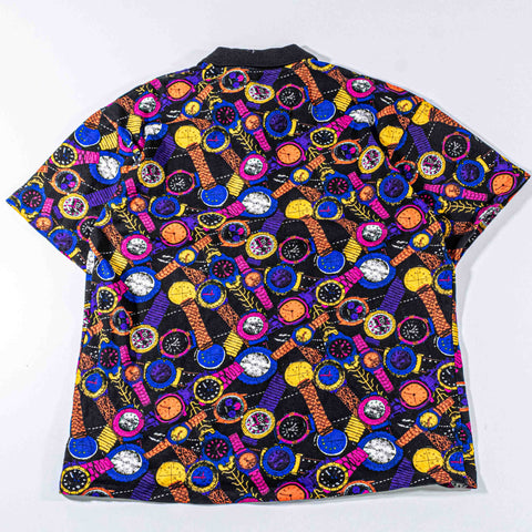 Watch Timepiece All Over Print Polo Shirt Tones by CC Sport