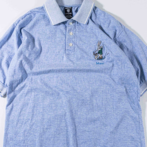 Bugs Bunny Maui Golf Polo Shirt Warner Bros