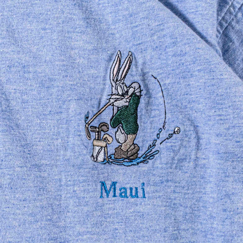 Bugs Bunny Maui Golf Polo Shirt Warner Bros