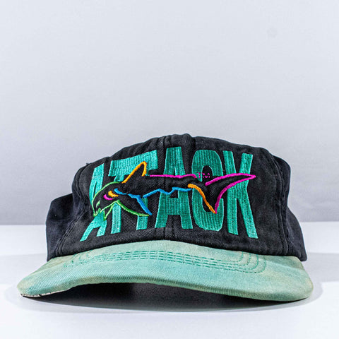 Greg Norman Shark Attack Sun Faded Hat Sharktooth