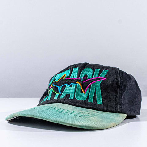 Greg Norman Shark Attack Sun Faded Hat Sharktooth