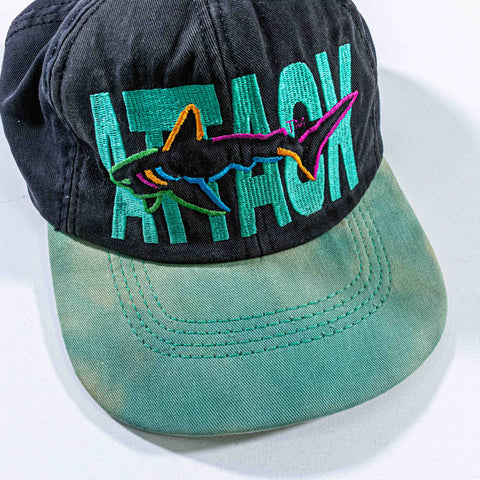 Greg Norman Shark Attack Sun Faded Hat Sharktooth