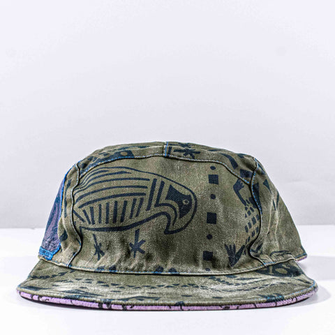 Zimbabalooba AOP Reversible 5 Panel Hat