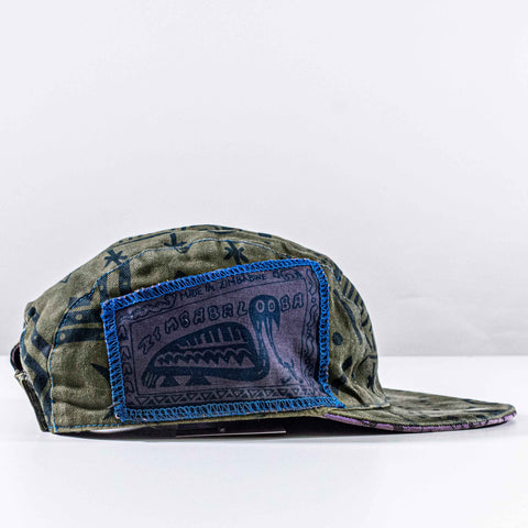 Zimbabalooba AOP Reversible 5 Panel Hat