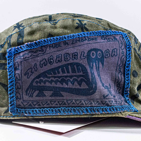 Zimbabalooba AOP Reversible 5 Panel Hat
