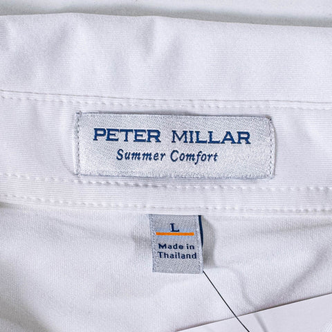 Peter Millar Summer Comfort CNBC Solid Performance Polo Shirt