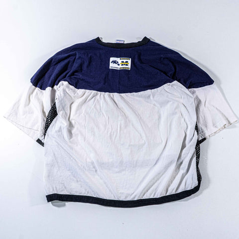 Michigan Wolverines Hockey T-Shirt Mesh Cotton
