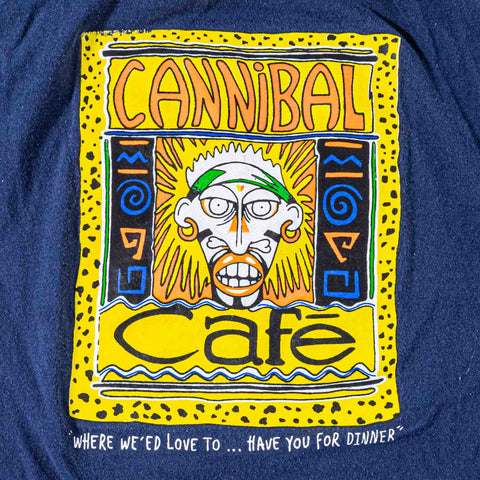 Cannibal Cafe T-Shirt We'd Love To Have You For Dinner T-Shirt