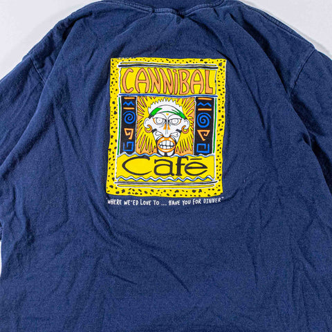 Cannibal Cafe T-Shirt We'd Love To Have You For Dinner T-Shirt