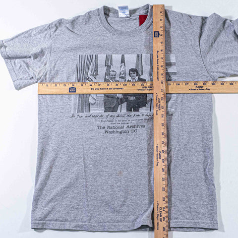 Richard Nixon Elvis Presley T-Shirt National Archive