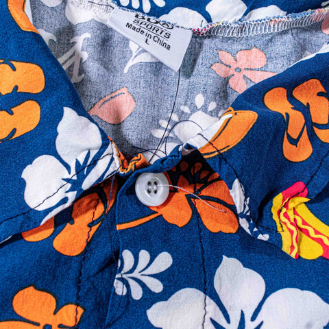 New York Mets Nathans Hot Dog Hawaiian Shirt