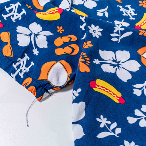 New York Mets Nathans Hot Dog Hawaiian Shirt
