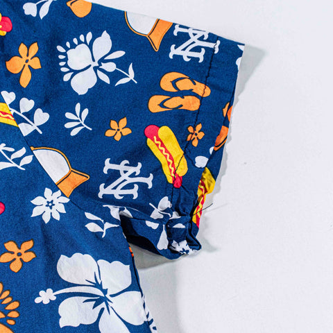 New York Mets Nathans Hot Dog Hawaiian Shirt