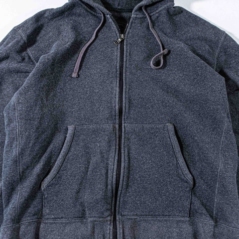 GAP Weave Style Zip Hoodie Sweatshirt