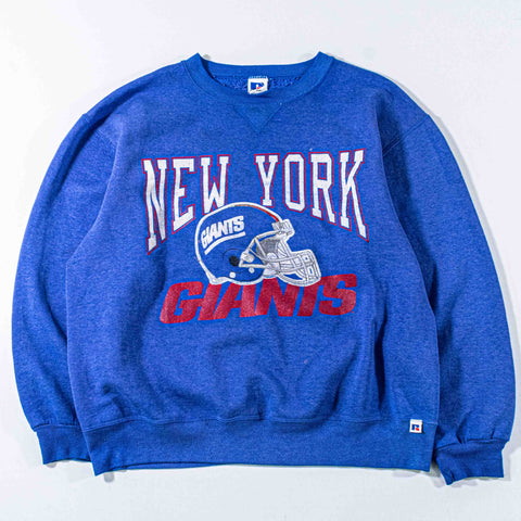 New York Giants Russell Athletic Sweatshirt Sun Faded