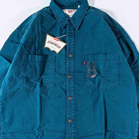 Levi's Denim Button Shirt Red Tab