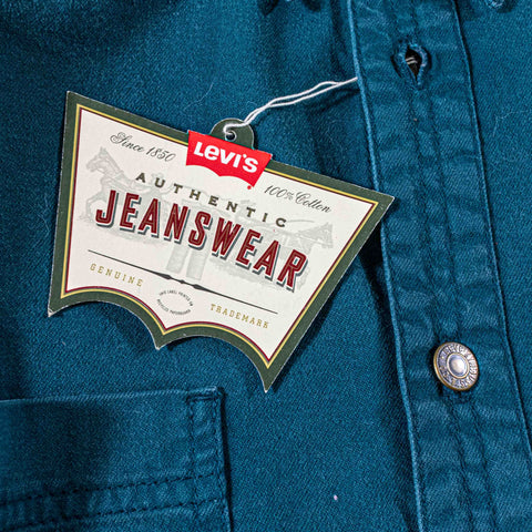 Levi's Denim Button Shirt Red Tab