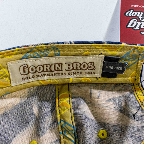 Goorin Bros Life of Leisure Adjustable Hat Hawaiian Print