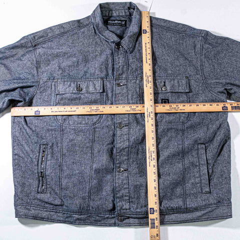 Pelle Pelle Marc Buchanan Denim Jacket Baggy Hip Hop