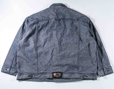 Pelle Pelle Marc Buchanan Denim Jacket Baggy Hip Hop