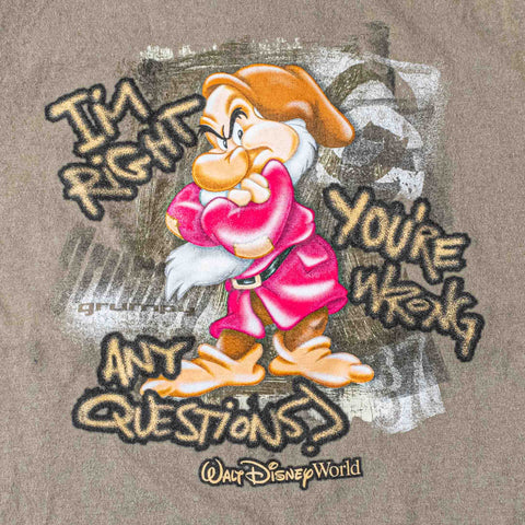 Grumpy Im Right You're Wrong Disney T-Shirt