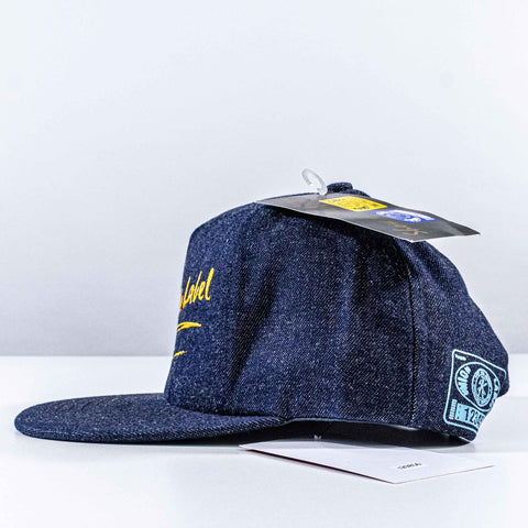 Show Me The Label UNION Made Denim Snapback Hat Made in USA SMWIA