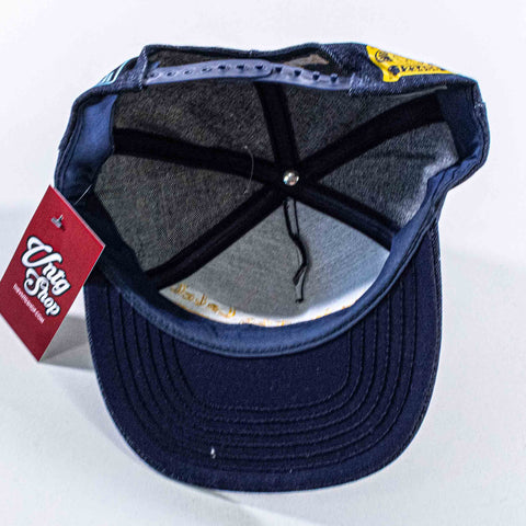 Show Me The Label UNION Made Denim Snapback Hat Made in USA SMWIA