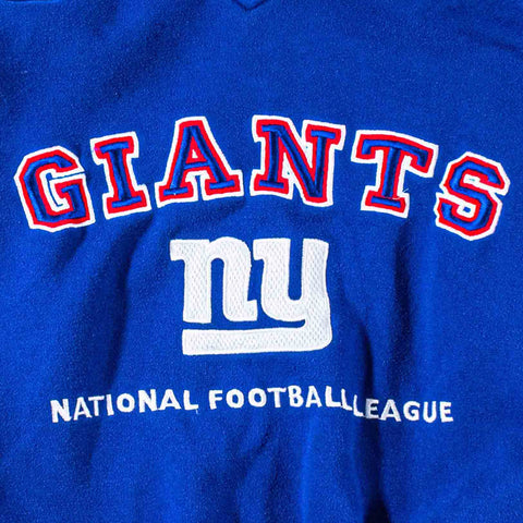New York Giants Lee Sport Ringer Hoodie Sweatshirt
