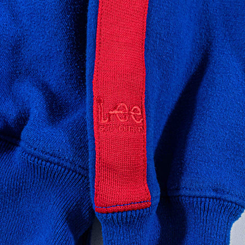 New York Giants Lee Sport Ringer Hoodie Sweatshirt