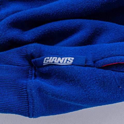 New York Giants Lee Sport Ringer Hoodie Sweatshirt
