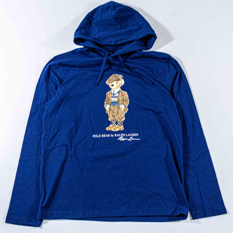 Polo Ralph Lauren Preppy Bear Lightweight Pullover Hoodie