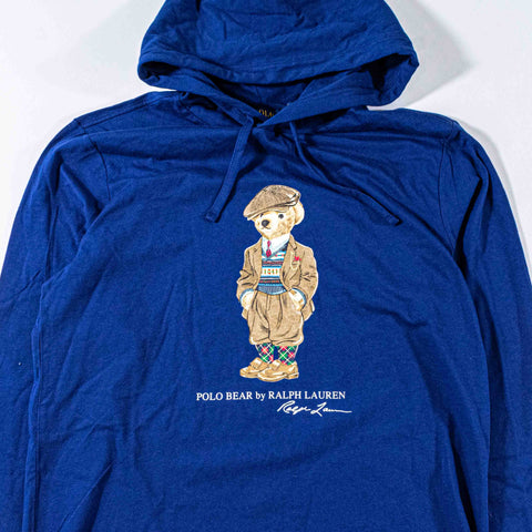 Polo Ralph Lauren Preppy Bear Lightweight Pullover Hoodie