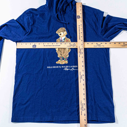 Polo Ralph Lauren Preppy Bear Lightweight Pullover Hoodie