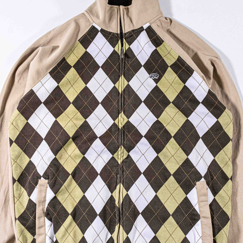 Ecko Unltd Argyle Golf Hip Hop Zip Track Jacket