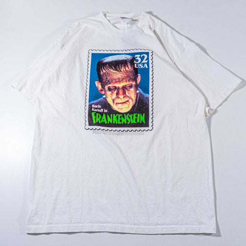 Frankenstein Classic Monster Stamps T-Shirt Boris Karloff
