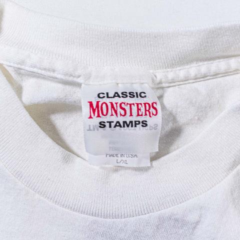 Frankenstein Classic Monster Stamps T-Shirt Boris Karloff