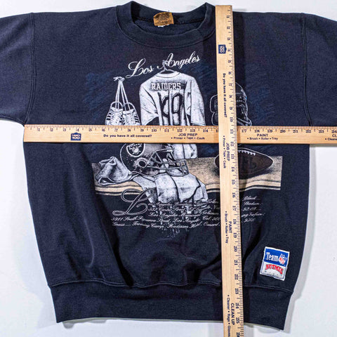 Los Angeles Raiders Nutmeg Equipment Sweatshirt