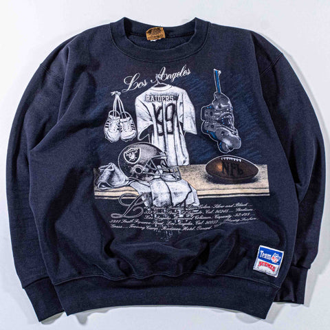 Los Angeles Raiders Nutmeg Equipment Sweatshirt