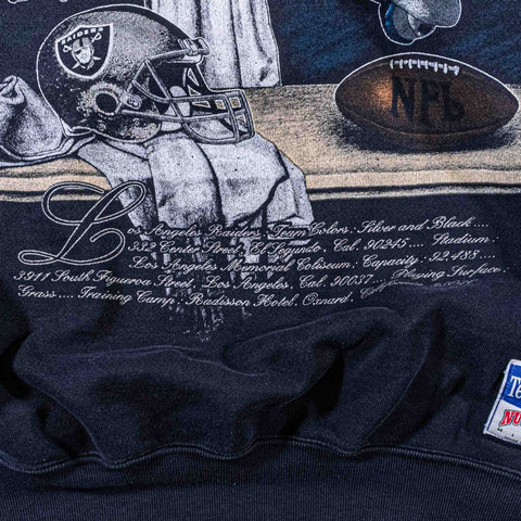 Los Angeles Raiders Nutmeg Equipment Sweatshirt