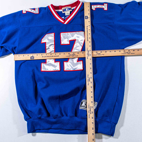 New York Giants Starter Sweatshirt Jersey Dave Brown