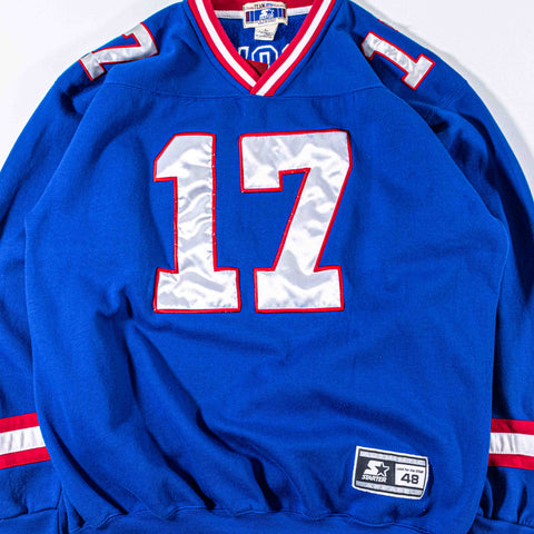 New York Giants Starter Sweatshirt Jersey Dave Brown