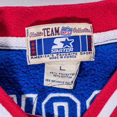 New York Giants Starter Sweatshirt Jersey Dave Brown