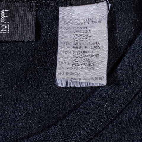Versace Classic V2 Rayon Wool Long Sleeve T-Shirt