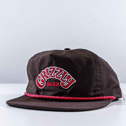 Grizzly Beer Rope Snapback Hat