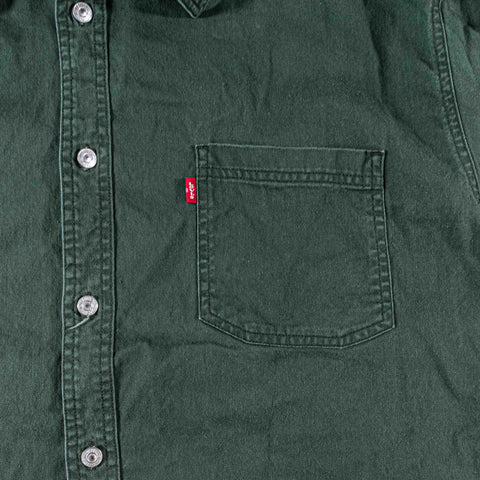 Levis Red Tab Green Denim Shirt