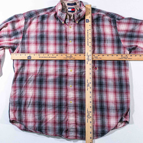 Tommy Hilfiger Crest Plaid Button Down Shirt
